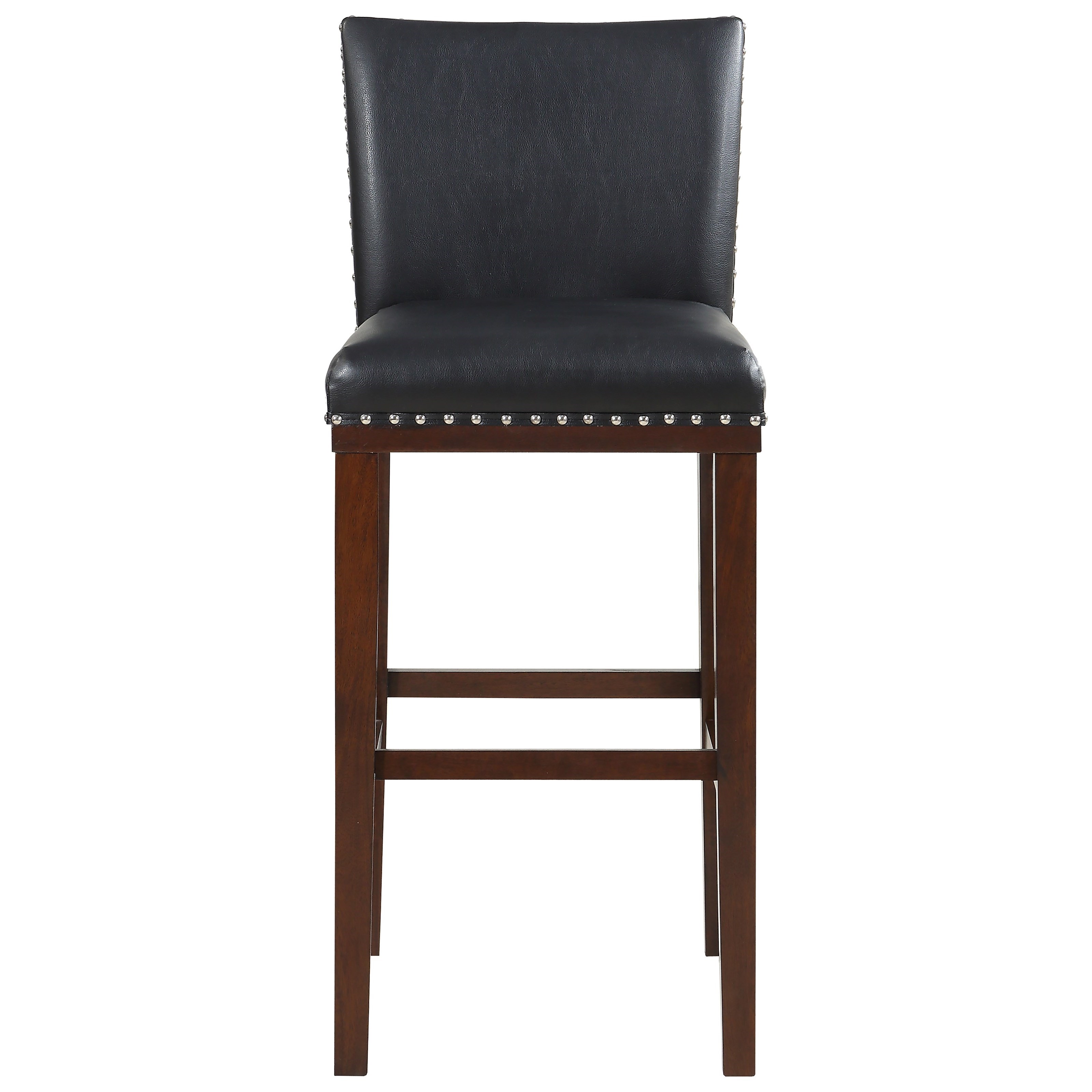 Black nailhead sales bar stools